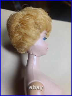 Vintage 1961 Golden Blonde Bubble Cut Barbie Fashion Model 850 Mattel Japan Vintage 1961 Golden Blonde Bubble Cut Barbie Fashion Model 850 Mattel Japan