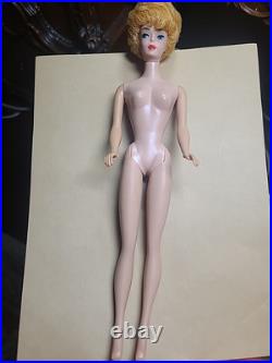 Vintage 1961 Golden Blonde Bubble Cut Barbie Fashion Model 850 Mattel Japan Vintage 1961 Golden Blonde Bubble Cut Barbie Fashion Model 850 Mattel Japan
