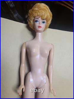 Vintage 1961 Golden Blonde Bubble Cut Barbie Fashion Model 850 Mattel Japan Vintage 1961 Golden Blonde Bubble Cut Barbie Fashion Model 850 Mattel Japan