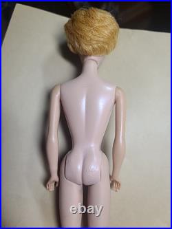 Vintage 1961 Golden Blonde Bubble Cut Barbie Fashion Model 850 Mattel Japan Vintage 1961 Golden Blonde Bubble Cut Barbie Fashion Model 850 Mattel Japan