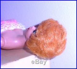 Vintage 1961 Golden Blonde Bubble Cut Barbie Model 850 Japan Mint