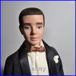 Vintage 1961 Ken #750 Flocked Hair Wearing #787 Dinner Date Tuxedo Japan Vintage 1961 Ken #750 Flocked Hair Wearing #787 Dinner Date Tuxedo Japan