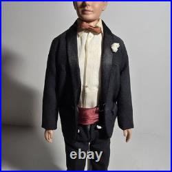 Vintage 1961 Ken #750 Flocked Hair Wearing #787 Dinner Date Tuxedo Japan Vintage 1961 Ken #750 Flocked Hair Wearing #787 Dinner Date Tuxedo Japan