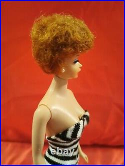 Vintage 1961 Redhead Bubblecut Barbie