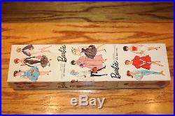 Vintage 1962 BLOND PONYTAIL BARBIE TM Box And Pedestal Only #850 Japan Mattel