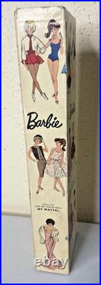 Vintage 1962 Barbie Brunette Ponytail No. 850 BOX Booklet Foldout No Doll