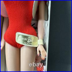 Vintage 1962 Barbie Teen Age Fashion Model Doll By Mattel Stock No 850 Red Head