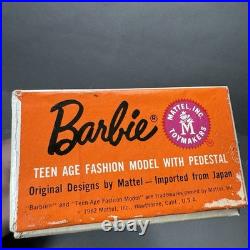 Vintage 1962 Barbie Teen Age Fashion Model Doll By Mattel Stock No 850 Red Head