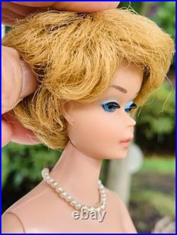 Vintage 1962 Blonde Bubble Cut Barbie Japan Stamp, Mint Pretty Light Pale Face Vintage 1962 Blonde Bubble Cut Barbie Japan Stamp, Mint Pretty Light Pale Face