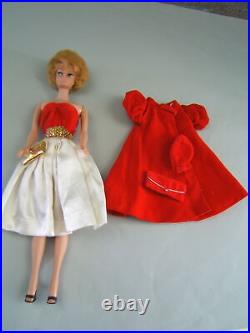 Vintage 1962 Bubble Cut Barbie Doll in Tagged'Silken Flame