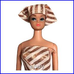 Vintage 1962 Fashion Queen Barbie Midge Doll 3 Wigs Original Swimsuit #870