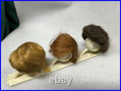Vintage 1962 Fashion Queen Barbie Midge Doll 3 Wigs Original Swimsuit #870