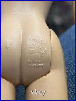 Vintage 1962 Fashion Queen Barbie Midge Doll 3 Wigs Original Swimsuit #870
