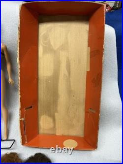 Vintage 1962 Fashion Queen Barbie Midge Doll 3 Wigs Original Swimsuit #870