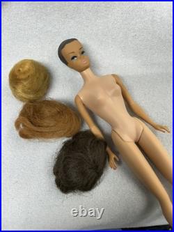 Vintage 1962 Fashion Queen Barbie Midge Doll 3 Wigs Original Swimsuit #870