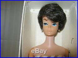 Vintage 1962 Mattel BrunetteBubble Cut Barbie Mint in Box No. 850 Japan