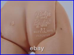 Vintage 1962 Mattel Midge Barbie Doll Freckles Strawberry Blonde Japan