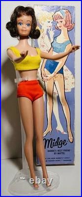 Vintage 1962 Midge- Barbie's Best Friend #860 Mattel New In Box