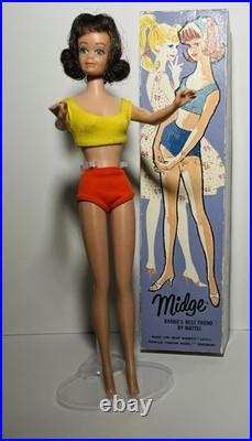 Vintage 1962 Midge- Barbie's Best Friend #860 Mattel New In Box