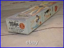 Vintage 1962 Midge Barbie's Friend Model Blonde #860 NEW IN BOX WITH TAG & BOX