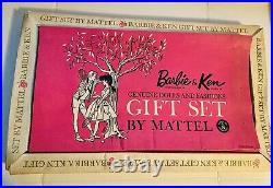 Vintage 1962 Ponytail Barbie & Ken Dolls Fashions Gift Set 892 Box Mattel Japan