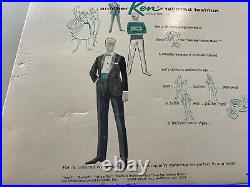 Vintage 1963 Barbie Ken SAILOR Fashion Doll Outfit 796 0796 NRFB NIB NEW