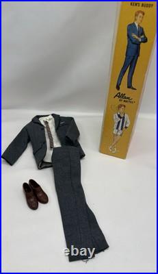 Vintage 1963 Japan Allan Doll By Mattel In Original Box With 4 Outfits