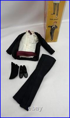 Vintage 1963 Japan Allan Doll By Mattel In Original Box With 4 Outfits