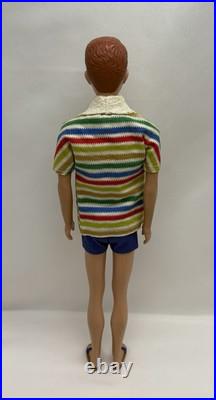 Vintage 1963 Japan Allan Doll By Mattel In Original Box With 4 Outfits