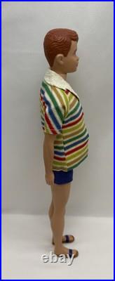 Vintage 1963 Japan Allan Doll By Mattel In Original Box With 4 Outfits