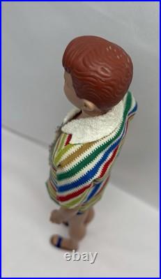 Vintage 1963 Japan Allan Doll By Mattel In Original Box With 4 Outfits