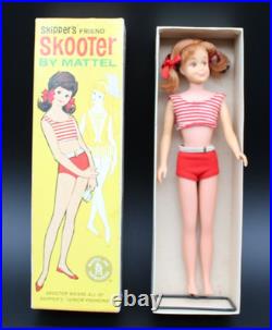 Vintage 1963 SKOOTER (Skipper's Friend) By Mattel #1040 with Box Japan Vintage 1963 SKOOTER (Skipper's Friend) By Mattel #1040 with Box Japan