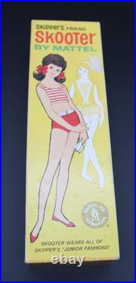 Vintage 1963 SKOOTER (Skipper's Friend) By Mattel #1040 with Box Japan Vintage 1963 SKOOTER (Skipper's Friend) By Mattel #1040 with Box Japan