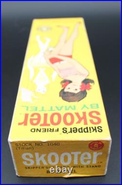 Vintage 1963 SKOOTER (Skipper's Friend) By Mattel #1040 with Box Japan Vintage 1963 SKOOTER (Skipper's Friend) By Mattel #1040 with Box Japan