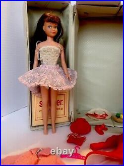 Vintage 1963 Skipper/Scooter Doll's Mattel with Carrying Case Accessories