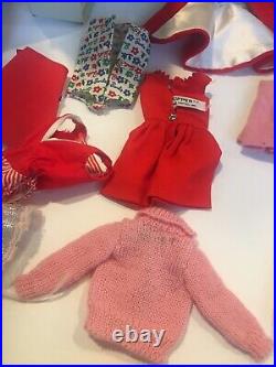 Vintage 1963 Skipper/Scooter Doll's Mattel with Carrying Case Accessories