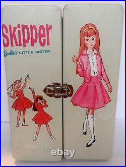 Vintage 1963 Skipper/Scooter Doll's Mattel with Carrying Case Accessories