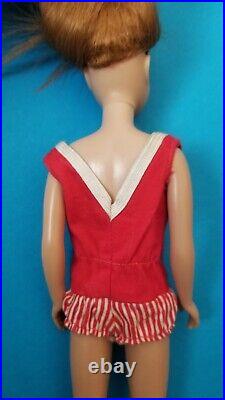 Vintage 1963 TEST MARKET SKIPPER Doll #950 withOrig. SS-Shoes-Headband-Brush-Comb