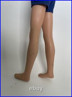 Vintage 1964 Bendable Leg Allan & Straight Leg Midge Barbie Doll Mattel