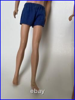 Vintage 1964 Bendable Leg Allan & Straight Leg Midge Barbie Doll Mattel