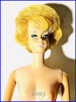 Vintage 1964 Blonde Bubblecut Barbie EXCELLENT CONDITION! NUDE