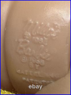 Vintage 1964 European Side Part Bubble Cut Barbie OSS Blonde Butter Lips