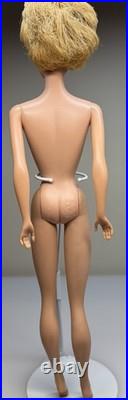 Vintage 1964 European Side Part Bubble Cut Barbie OSS Blonde Butter Lips