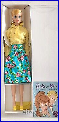Vintage 1964 Lemon Blonde Swirl Ponytail Barbie Doll Vintage Outfit Display Box Vintage 1964 Lemon Blonde Swirl Ponytail Barbie Doll Vintage Outfit Display Box