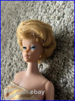 Vintage 1964 Mattel Barbie Europe Side Part Ash Blonde Beautiful