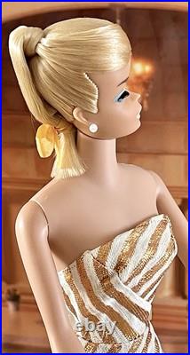 Vintage 1964 Platinum Blonde Swirl Ponytail Barbie Doll In Vintage Swimsuit Vintage 1964 Platinum Blonde Swirl Ponytail Barbie Doll In Vintage Swimsuit