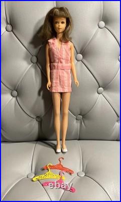 Vintage 1965 Barbie Doll FRANCIE Bendable Leg BrunetteHair andHANGERS! Japan Vintage 1965 Barbie Doll FRANCIE Bendable Leg BrunetteHair andHANGERS! Japan