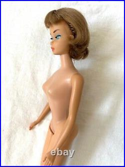 Vintage 1965 Barbie Doll Japan Mattel American Girl Ash Blonde Blue Eyes #1070