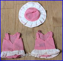 Vintage 1965 Mattel TUTTI Doll Barbies Little Sister With Original Clothing, Shoes