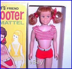 Vintage 1965 Redhead Skooter Skipper Friend MIB Mattel Japan